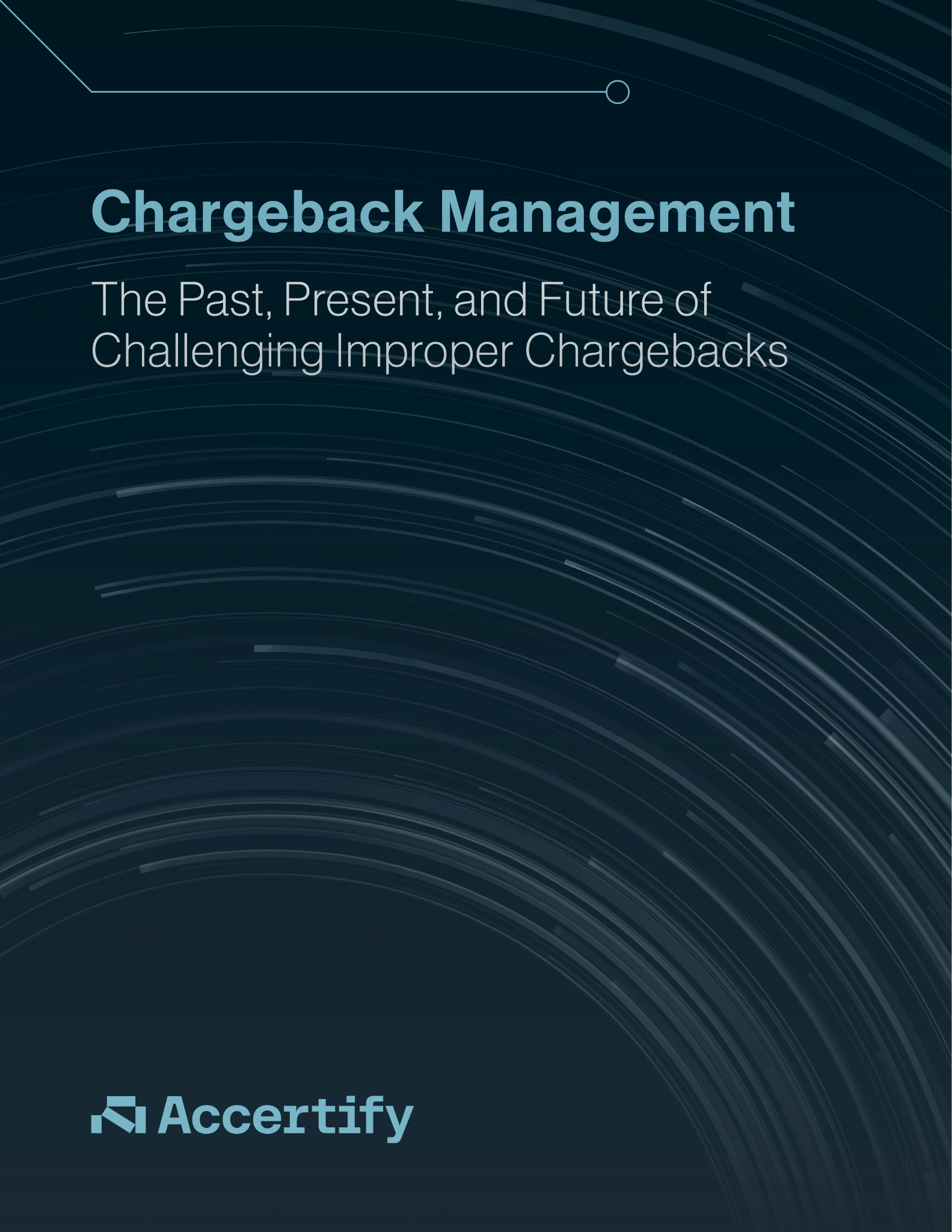 Chargeback Management whitepaper cover.