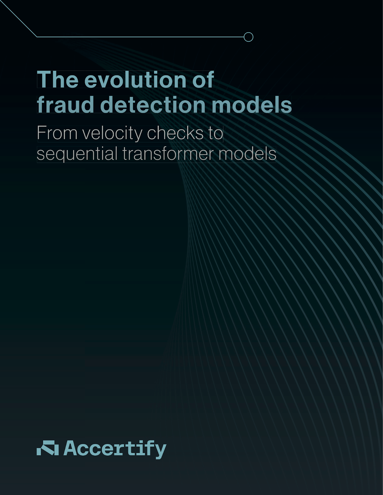 The Evolution of Fraud Detection Models whitepaper cover.