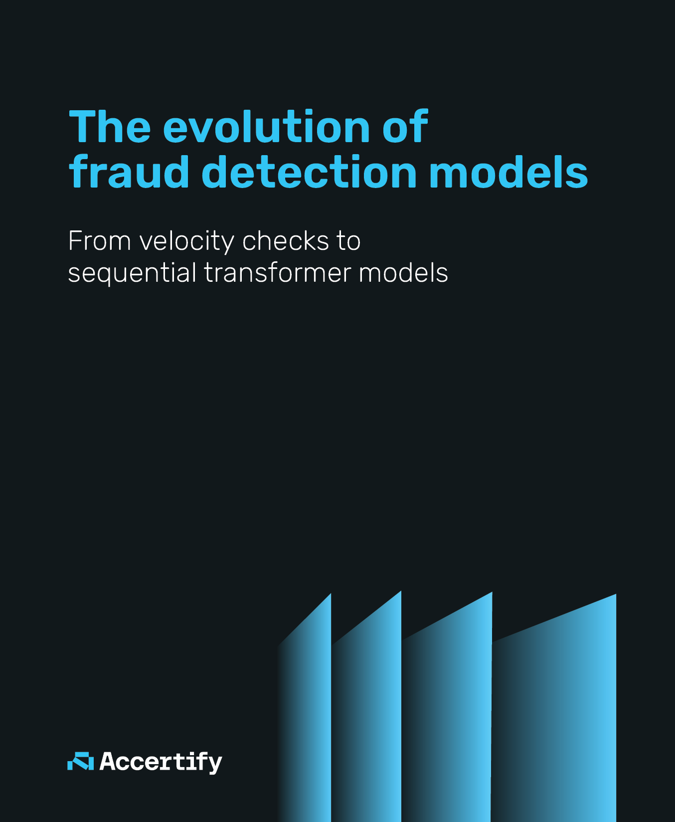 The Evolution of Fraud Detection Models whitepaper cover.